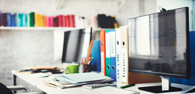 contemporary-room-workplace-office-supplies-concept